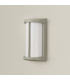 Albion Wall Lamp 1 x E27 IP54 Matt Silver/Opal -13