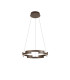 Cato 40cm Pendant 22W LED 4000K 800lm 3 Step Dimming Brown Oxide -1