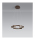 Cato 40cm Pendant 22W LED 4000K 800lm 3 Step Dimming Brown Oxide -3