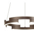Cato 40cm Pendant 22W LED 4000K 800lm 3 Step Dimming Brown Oxide -8
