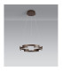 Cato 40cm Pendant 22W LED 4000K 800lm 3 Step Dimming Brown Oxide -10