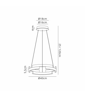 1000lm 3 Step Dimming Sand Gold -1