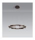 Cato 60cm Pendant 36W LED 4000K 1300lm 3 Step Dimming Brown Oxide -3