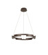 Cato 60cm Pendant 36W LED 4000K 1300lm 3 Step Dimming Brown Oxide -4