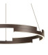 Cato 60cm Pendant 36W LED 4000K 1300lm 3 Step Dimming Brown Oxide -7