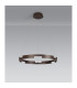 Cato 60cm Pendant 36W LED 4000K 1300lm 3 Step Dimming Brown Oxide -8