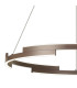 Cato 80cm Pendant 44W LED 4000K 1700lm 3 Step Dimming Brown Oxide -9