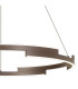 Cato 80cm Pendant 44W LED 4000K 1700lm 3 Step Dimming Brown Oxide -10