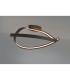 Albany Loop Semi Flush Ceiling Light 1 x 34W LED Triac Dimmable 3000K 1900lm Dark Grey -11
