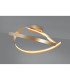 Albany Loop Semi Flush Ceiling Light 1 x 34W LED Triac Dimmable 3000K 1900lm Gold -12