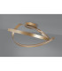 Albany Loop Semi Flush Ceiling Light 1 x 34W LED Triac Dimmable 3000K 1900lm Gold -13