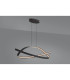 Albany Loop Pendant 1 x 36W LED Triac Dimmable 3000K 2400lm Dark Grey -3