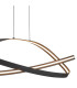 Albany Loop Pendant 1 x 36W LED Triac Dimmable 3000K 2400lm Dark Grey -8