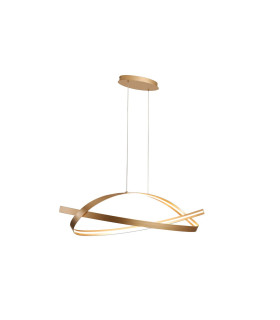 Albany Loop Pendant 1 x 36W LED Triac Dimmable 3000K 2400lm Gold -1