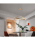 Albany Loop Pendant 1 x 36W LED Triac Dimmable 3000K 2400lm Gold -4