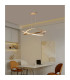 Albany Loop Pendant 1 x 36W LED Triac Dimmable 3000K 2400lm Gold -5