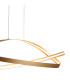 Albany Loop Pendant 1 x 36W LED Triac Dimmable 3000K 2400lm Gold -10