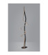 Albany Floor Lamp 1 x 45W LED Inline Floor Dimmer 3000K 3000lm Dark Grey -3