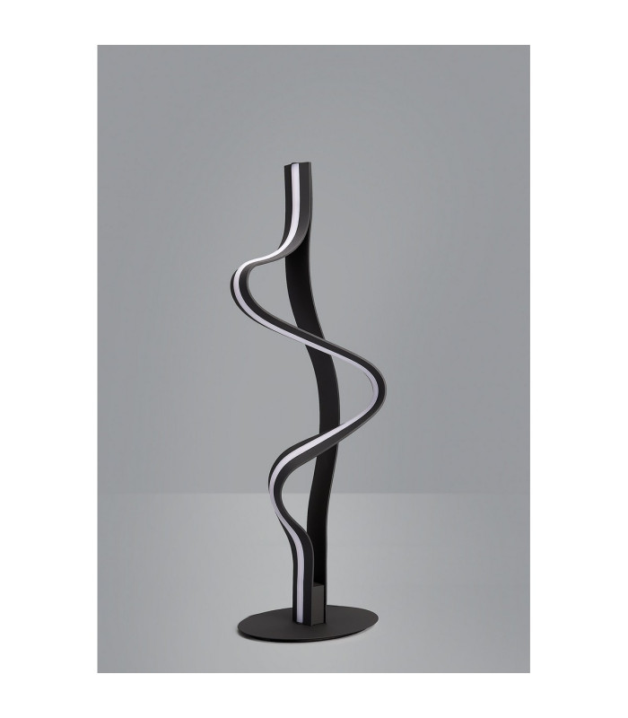 Albany Table Lamp 1 x 18W LED Triac Dimmable 3000K 1400lm Dark Grey -12