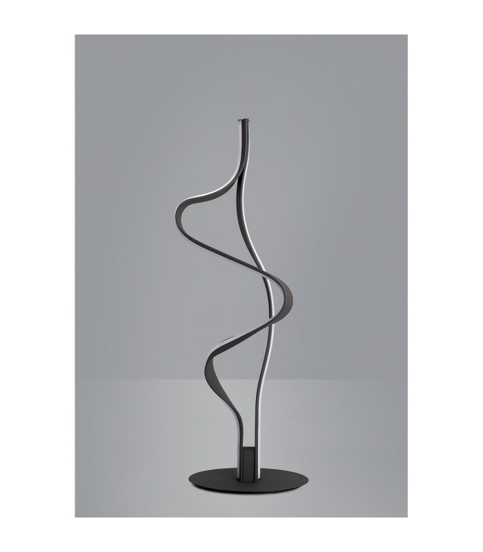 Albany Table Lamp 1 x 18W LED Triac Dimmable 3000K 1400lm Dark Grey -14