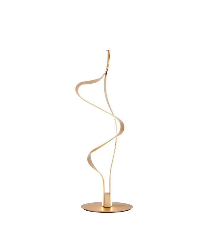 Albany Table Lamp 1 x 18W LED Triac Dimmable 3000K 1400lm Gold -7