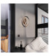Albany Loop Wall Light 1 x 13W LED Triac Dimmable 3000K 770lm Dark Grey -4