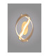 Albany Loop Wall Light 1 x 13W LED Triac Dimmable 3000K 770lm Gold -3