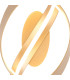 Albany Loop Wall Light 1 x 13W LED Triac Dimmable 3000K 770lm Gold -7