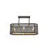 Buffalo Linear Pendant/Semi Flush 6 Light E27 Satin Black / Painted Gold-13