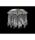 Wayland 30cm Flush Ceiling Light 3 x G9 IP44 Polished Chrome/Crystal-7