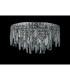 Wayland 45cm Flush Ceiling Light 9 x G9 IP44 Polished Chrome/Crystal-7