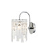 Wayland Wall Light 1 x G9 IP44 Polished Chrome/Crystal-1