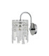 Wayland Wall Light 1 x G9 IP44 Polished Chrome/Crystal-4