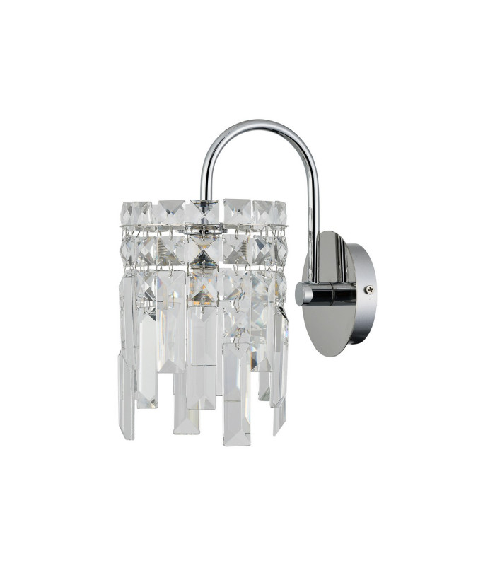 Wayland Wall Light 1 x G9 IP44 Polished Chrome/Crystal-4