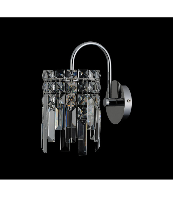 Wayland Wall Light 1 x G9 IP44 Polished Chrome/Crystal-8