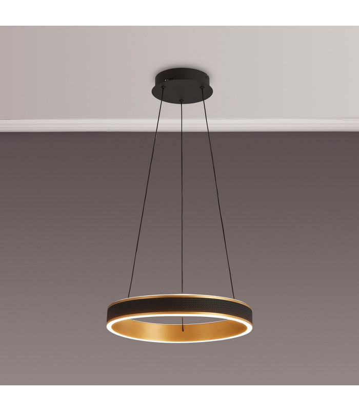 Rochester 40cm Round Pendant 36W LED Remote Control CCT Tuneable White 3000K-6000K-3