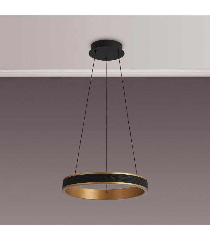 Rochester 40cm Round Pendant 36W LED Remote Control CCT Tuneable White 3000K-6000K-8
