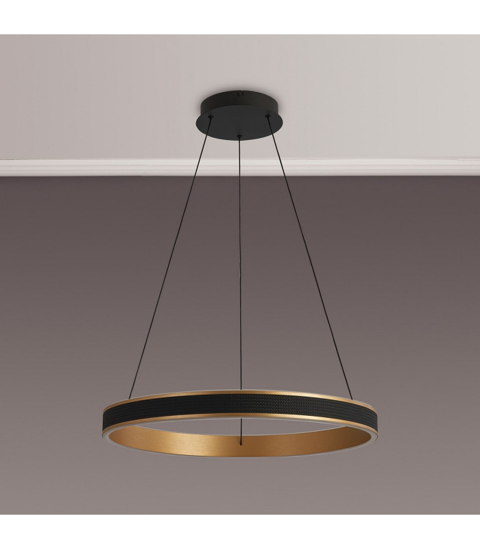 Rochester 60cm Round Pendant 45W LED Remote Control CCT Tuneable White 3000K-6000K-8