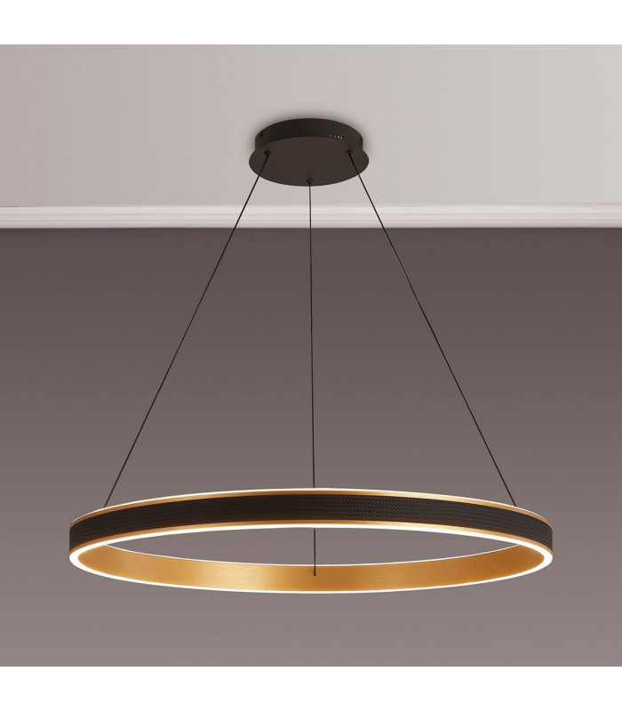 Rochester 80cm Round Pendant 70W LED Remote Control CCT Tuneable White 3000K-6000K-3