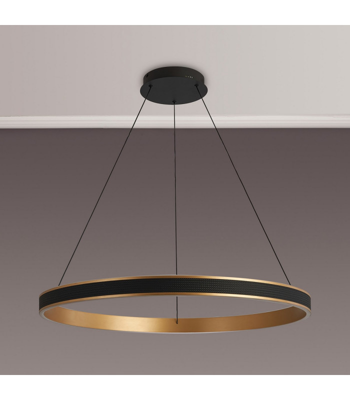 Rochester 80cm Round Pendant 70W LED Remote Control CCT Tuneable White 3000K-6000K-8