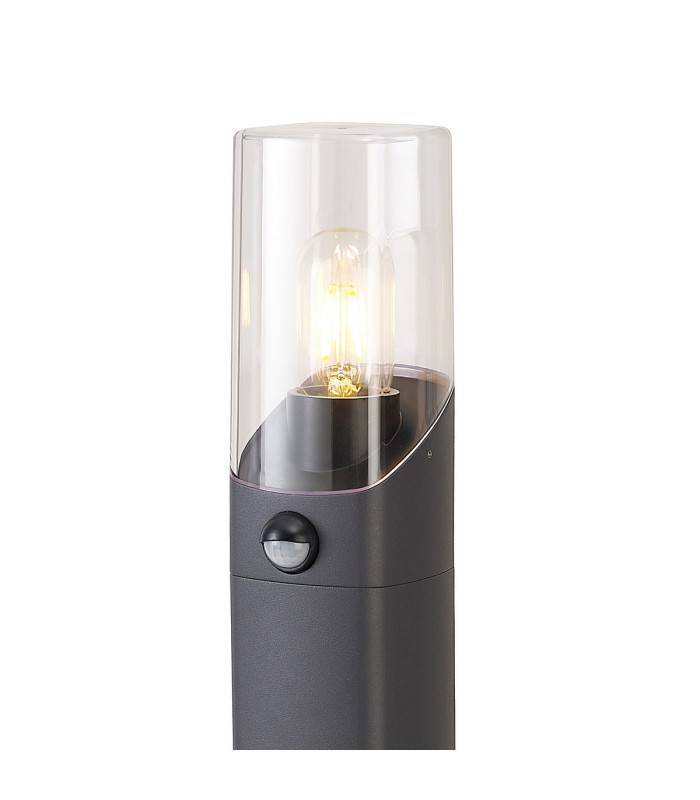 Blenheim 60cm Post Lamp PIR Sensor 1 x E27 IP44 Grey/Clear -6