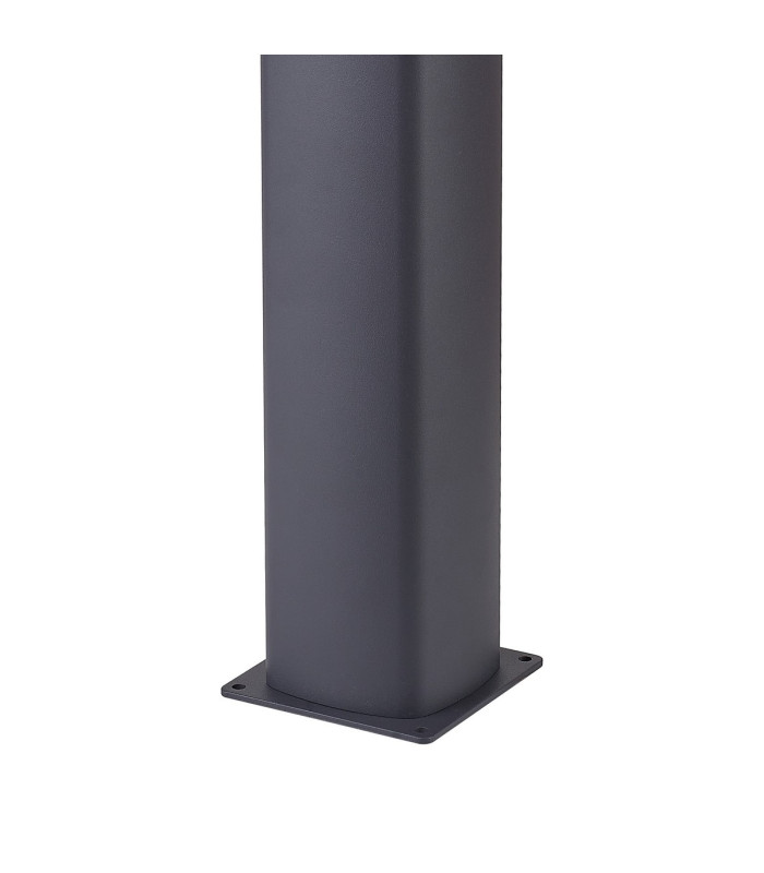 Blenheim 60cm Post Lamp PIR Sensor 1 x E27 IP44 Grey/Opal -5