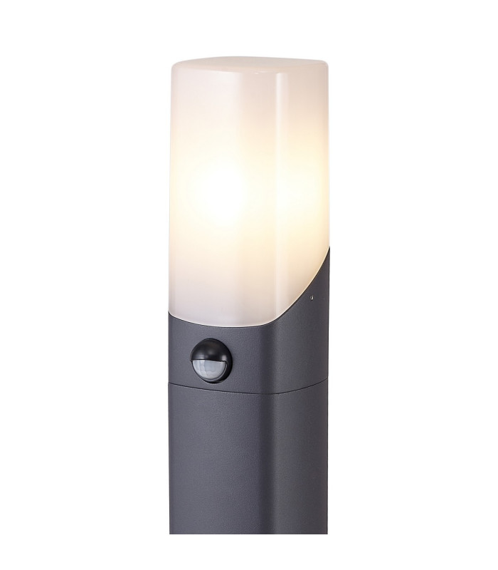 Blenheim 60cm Post Lamp PIR Sensor 1 x E27 IP44 Grey/Opal -6