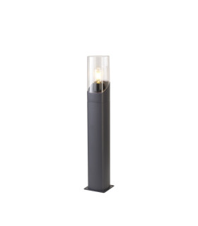 Blenheim 60cm Post Lamp 1 x E27 IP44 Grey/Clear -1