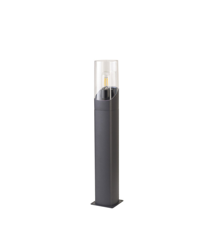 Blenheim 60cm Post Lamp 1 x E27 IP44 Grey/Clear -4