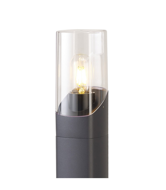 Blenheim 60cm Post Lamp 1 x E27 IP44 Grey/Clear -6