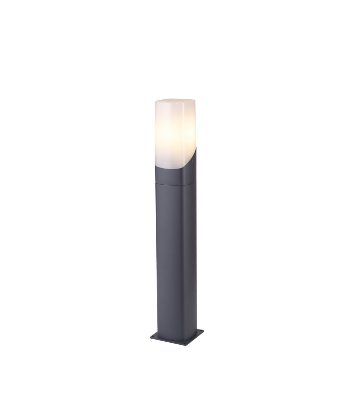 Blenheim 60cm Post Lamp 1 x E27 IP44 Grey/Opal -1