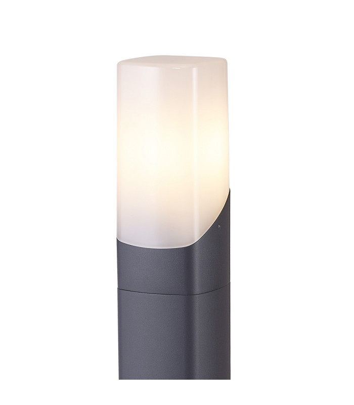 Blenheim 60cm Post Lamp 1 x E27 IP44 Grey/Opal -6