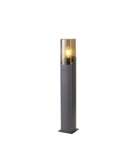 Blenheim 60cm Post Lamp 1 x E27 IP44 Grey/Smoke -1