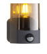 Blenheim Wall Lamp PIR Sensor 1 x E27 IP44 Grey/Smoke -5